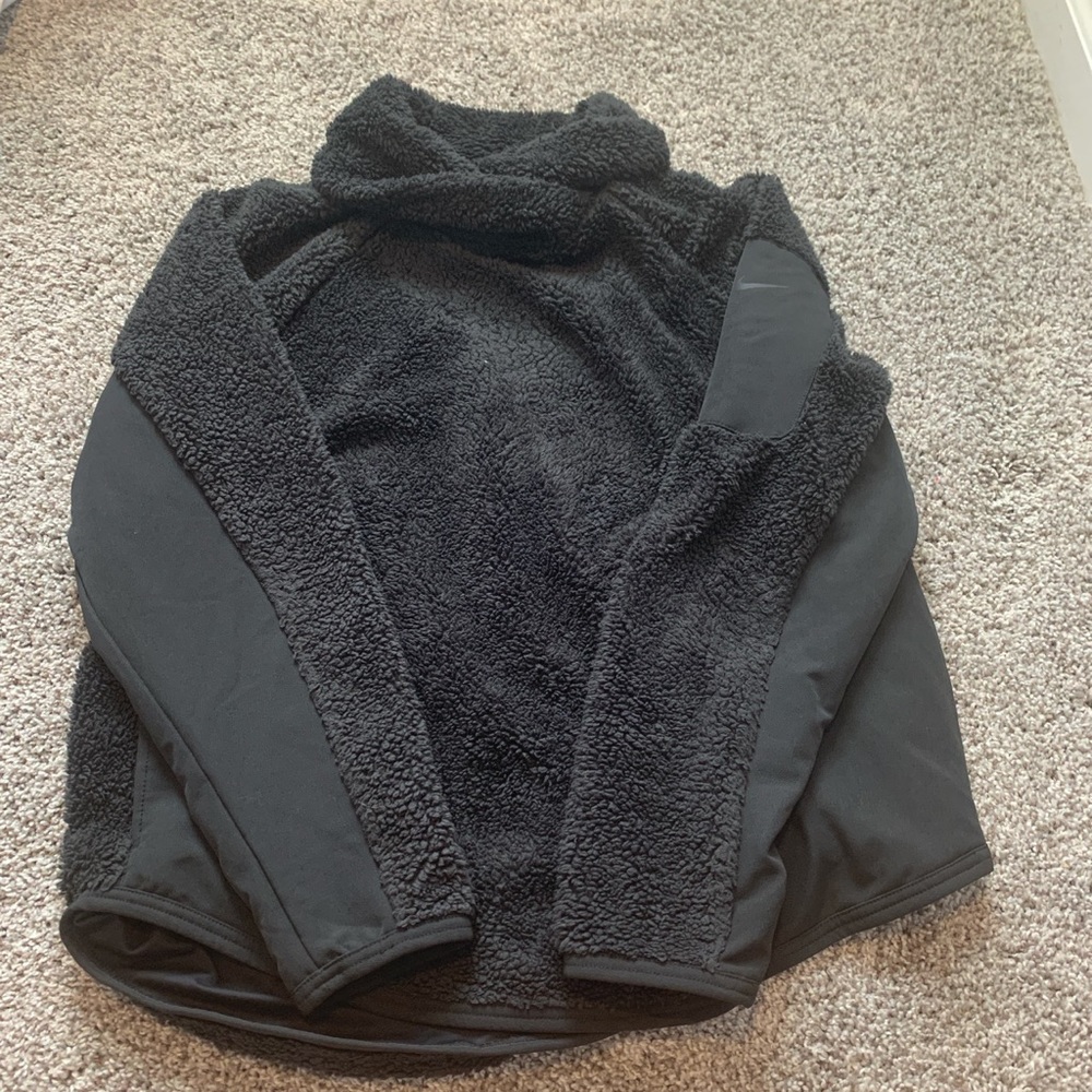 nike grey sherpa